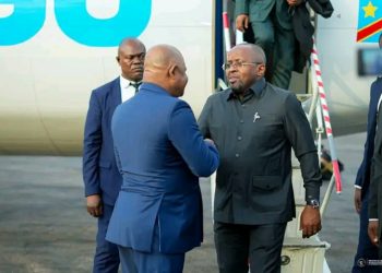 Nord-Ubangi : Jacquemain Shabani en mission à Gbadolite pour le lancement de la campagne sur la nouvelle gouvernance sécuritaire