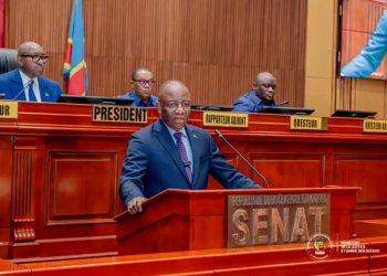 Justice : Guillaume Ngefa défend au Sénat l&rsquo;habilitation du Gouvernement pour renforcer la souveraineté économique