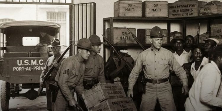 Histoire : 17 décembre 1914 : le jour où les États-Unis ont saisi une partie des réserves d’or d’Haïti