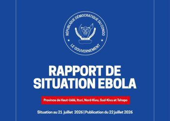 RAPPORT DE SITUATION EBOLA RDC:  Provinces de Haut-Uélé, Ituri, Nord-Kivu, Sud-Kivu et Tshopo: Situation au 21 juillet 2026 