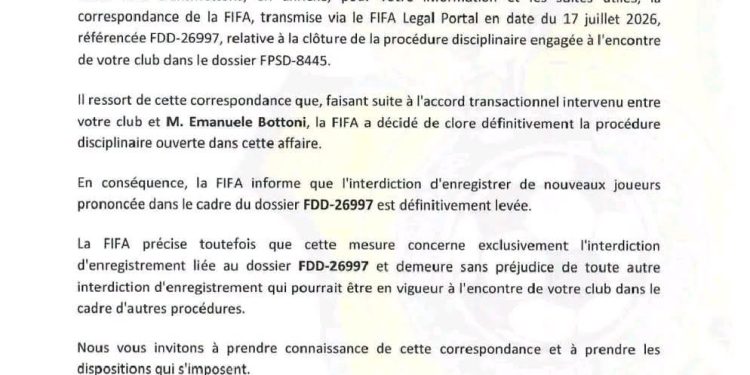 Sport : DCMP : le Comité Kasembele dénonce les tentatives d’usurpation de pouvoir