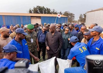 Kaniama-Kasese : Félix Tshisekedi inspecte le pôle agro-industriel et renforce la production nationale de maïs