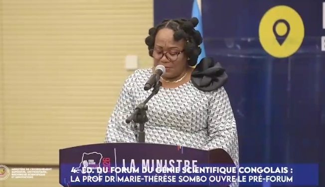 ESURSI : Marie-Thérèse Sombo lance le pré-forum de la 4ᵉ édition du Forum du Génie Scientifique Congolais