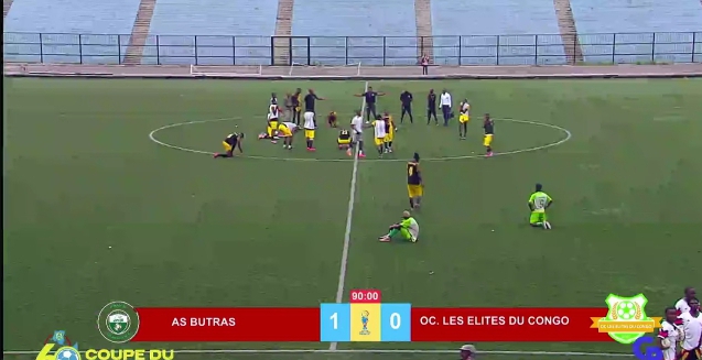 60e Coupe du Congo : l&rsquo;AS Butras s&rsquo;impose face à l&rsquo;OC les Élites et file en finale