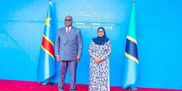 RDC-Tanzanie : Félix Tshisekedi et Samia Suluhu Hassan misent sur le corridor de Dar es Salaam