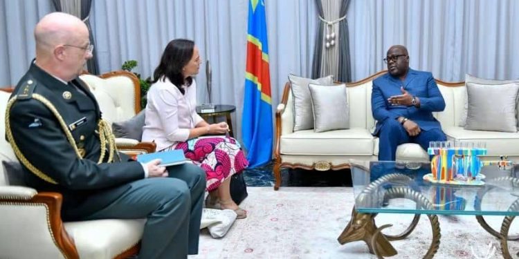 RDC-Belgique : Tshisekedi et Roxane de Bilderling renforcent le partenariat stratégique et la coopération militaire
