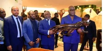 Gabon : Félix Tshisekedi visite à Nkok les mécanismes de transformation locale du bois
