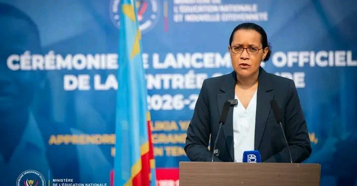 RDC : Raïssa Malu lance officiellement l’année scolaire 2026-2027 à Kinshasa