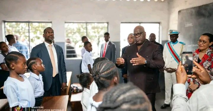 Rentrée scolaire 2026-2027 : Félix Tshisekedi au contact des élèves et enseignants à Kinshasa