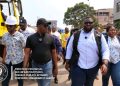 Kinshasa : Alain Tshilungu inspecte les derniers travaux du pont Victoire et les chantiers routiers à Kasa-Vubu
