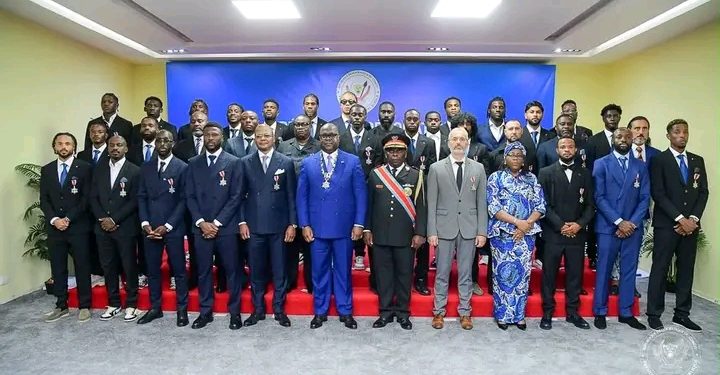 RDC : Félix Tshisekedi décore les Léopards après leur retour au Mondial 2026