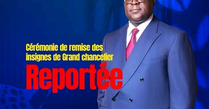 RDC : la cérémonie d’investiture de Félix Tshisekedi comme Grand Chancelier des universités reportée