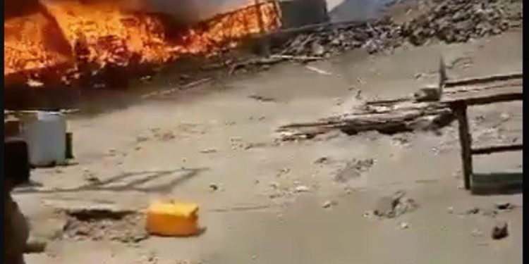 Incendie à Kigonze : des déplacés privés de leurs abris et de leurs biens à Bunia