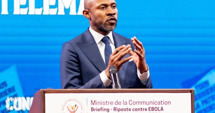 Après la marche de la C64, Patrick Muyaya dénonce les « faux communiqués » et appelle au dialogue