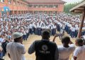 KINDU : L&rsquo;UJRG-RDC sensibilise les élèves de l&rsquo;Institut Enano au massacre de Kabambare et à la reconnaissance du Génocide Congolais 
